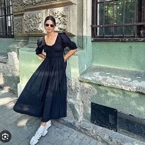 NWT Doen Ischia dress - cotton poplin, large